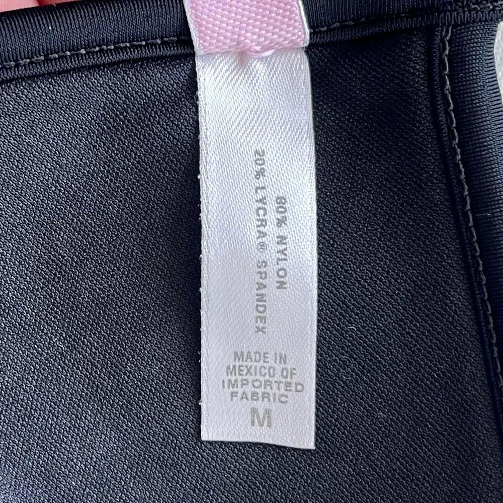 Victoria’s Secret Black String Bikini w/Edgy Lace-Up Details Top (M) Bottom (L) - Picture 10 of 10